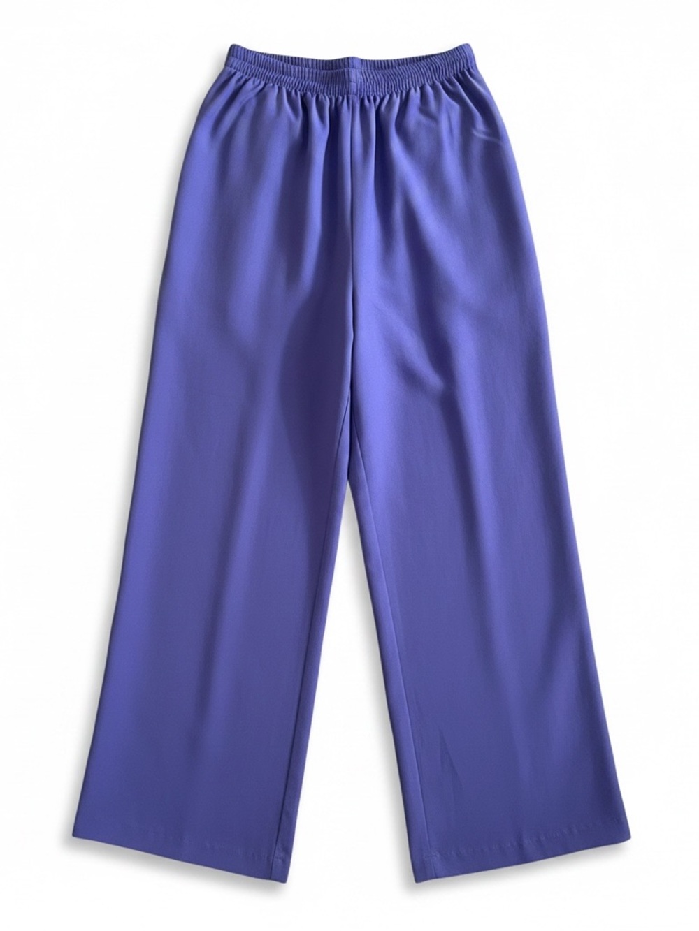 VINTAGE OXFORD SPORT LIGHTWEIGHT WIDE LEG PALAZZO PANTS PURPLE SIZE SMALL